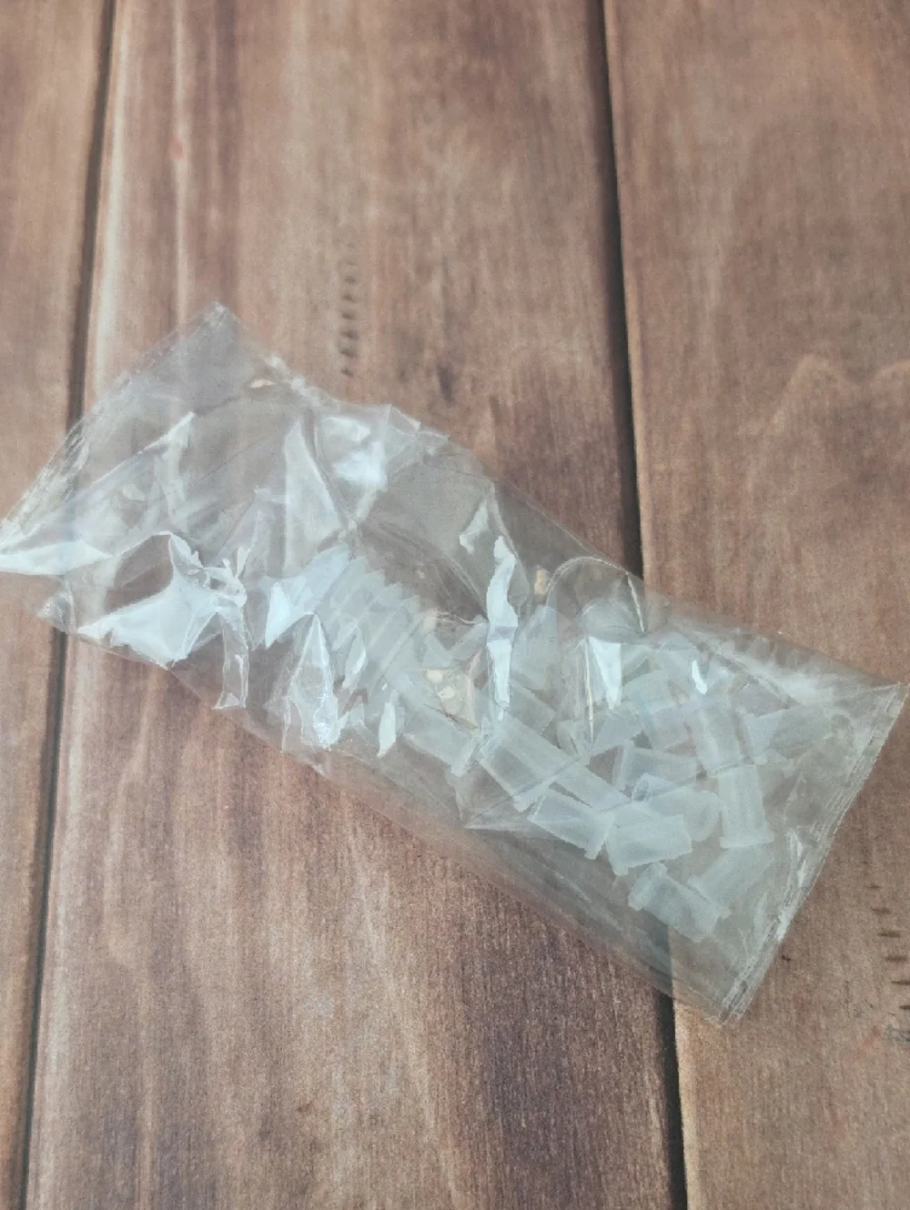 Rose Gold Lip Gloss Tubes - Clear Caps